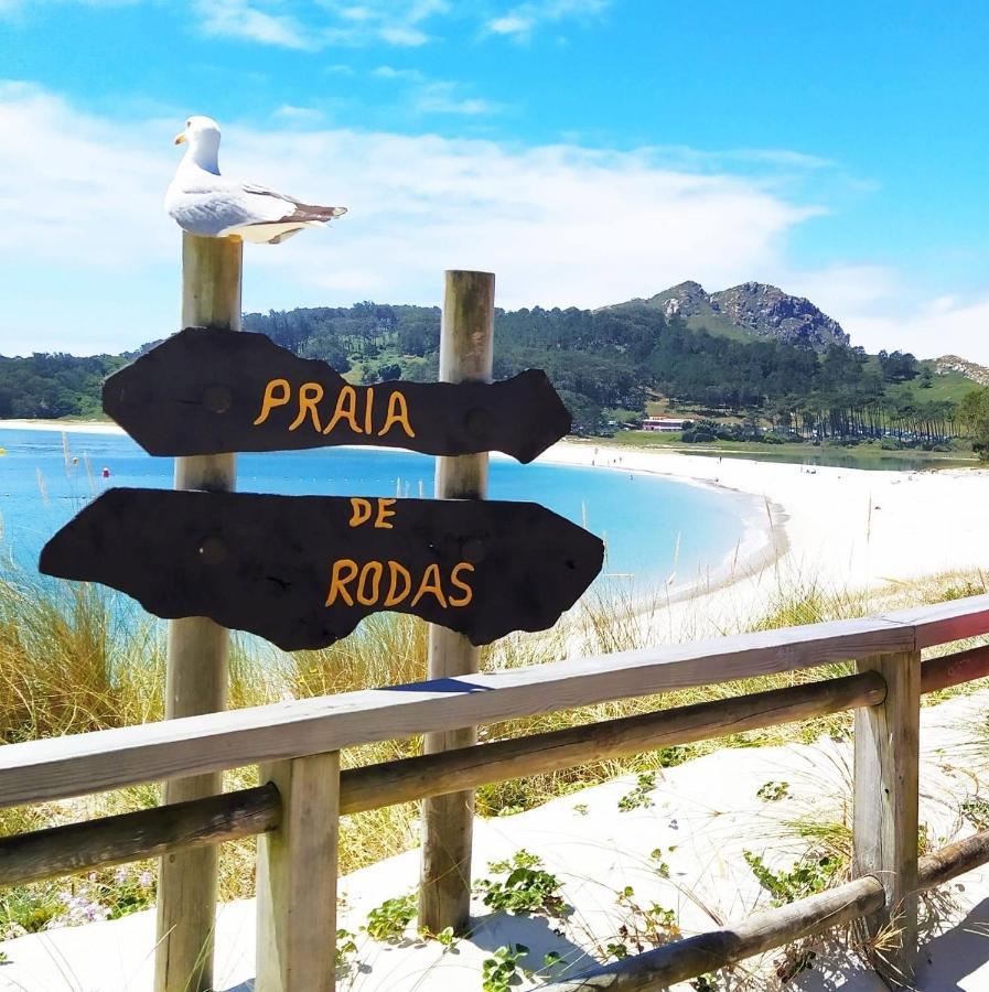 Ático en Moaña- Playa A Xunqueira Apartamento Exterior foto