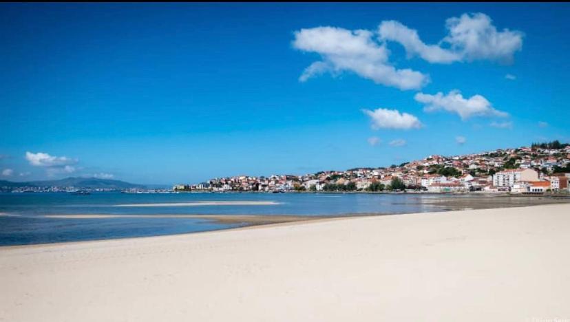 Ático en Moaña- Playa A Xunqueira Apartamento Exterior foto